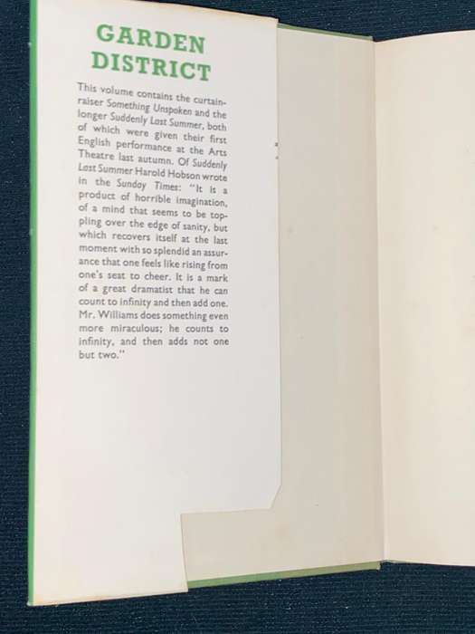 GARDEN DISTRICT BY TENNESSEE WILLIAMS