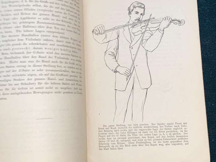 DIE GRUNDLAGE DER VIOLIN-TECHNIK VON KARL COURVOISIER 1873 SCARCE!