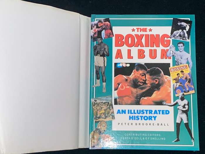 THE BOXING ALBUM AN ILLUSTRATED HISTORY BY PETER BROKKE BALL