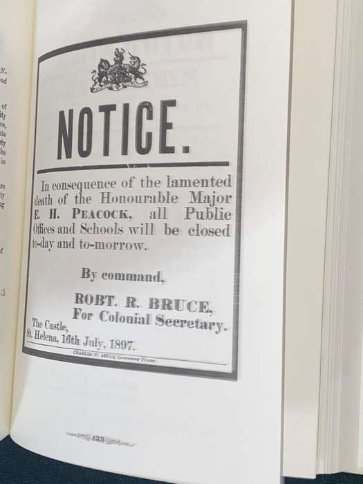 Saint Helena Proclamations 1818-1943