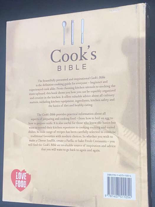 COOK'S BIBLE THE DEFINITIVE COOK'S GUIDE