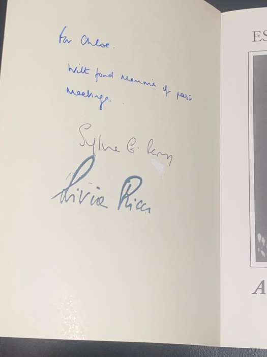 ESTHER W. HYMER A BUS TO 42ND STREET BY SYLVIA G. PERRY & LIVIA M RICCI SIGNED