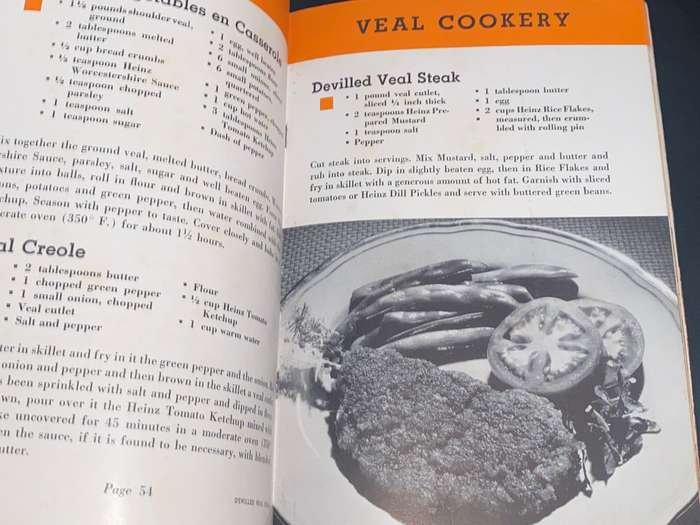 THE HEINZ BOOK OF MEAT COOKERY 1937