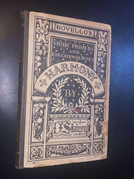 NOVELLO'S MUSIC PRIMERS AND EDUCATIONAL SERIES HARMONY BY JOHN STAINER