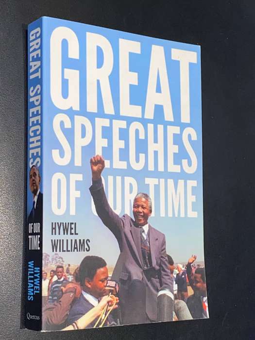 GREAT SPEECHES OF OUR TIME BY HYWEL WILLIAMS