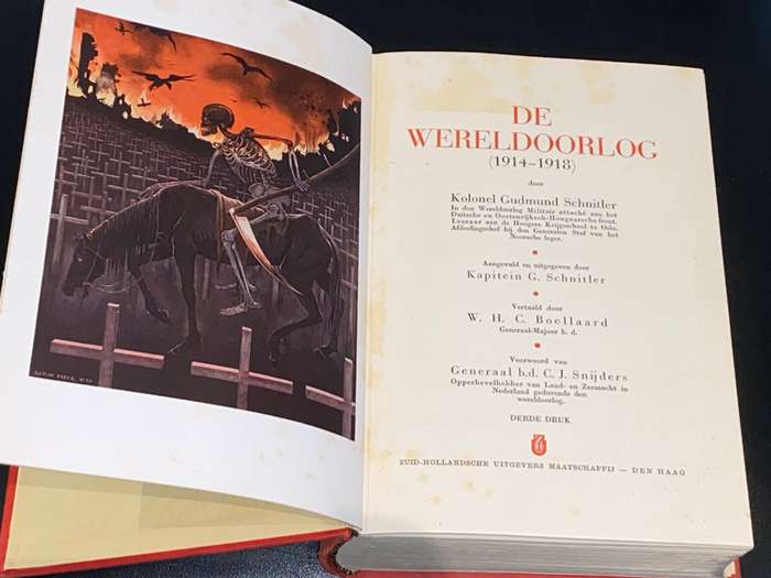 DE WERELDOORLOG 1914-1918 DOOR KOLONEL GUDMUND SCHNITLER
