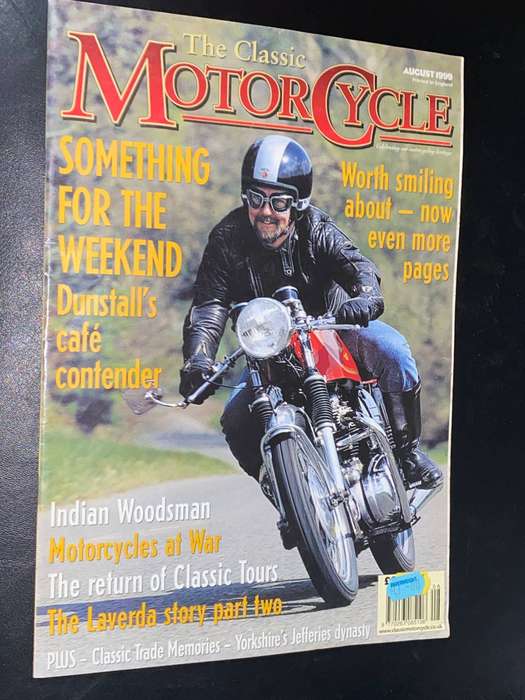 THE CLASSIC MOTORCYCLE AUG 1999