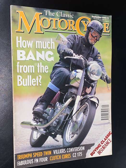 THE CLASSIC MOTORCYCLE SEPT 1995