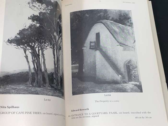 SOTHEBY'S JOHANNESBURG ART CATALOGUE 5TH OCT 1980