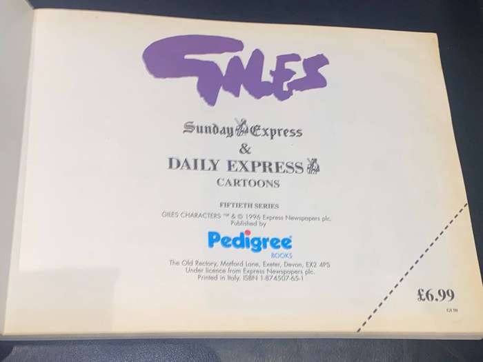 50 TH GILES COMMEMORATIVE ANNUAL