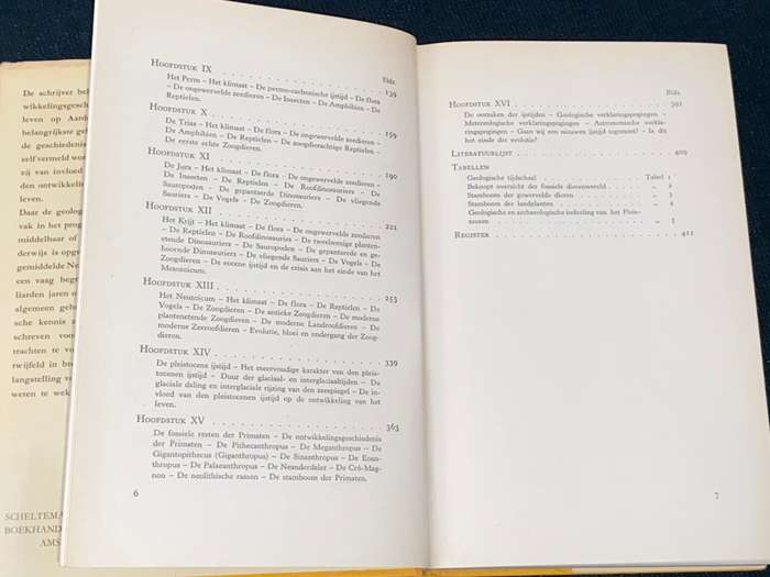GESCHIEDENIS VAN HET LEVEN OP AARDE - DR. G.L. SMIT SIBINGA 1948