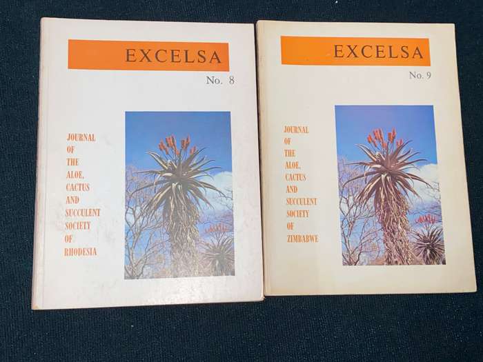 EXCELSA NO. 2 - 9 JOURNAL OF THE ALOE, CACTUS AND SUCCULENT SOCIETY OF RHODESIA/ZIMBABWE