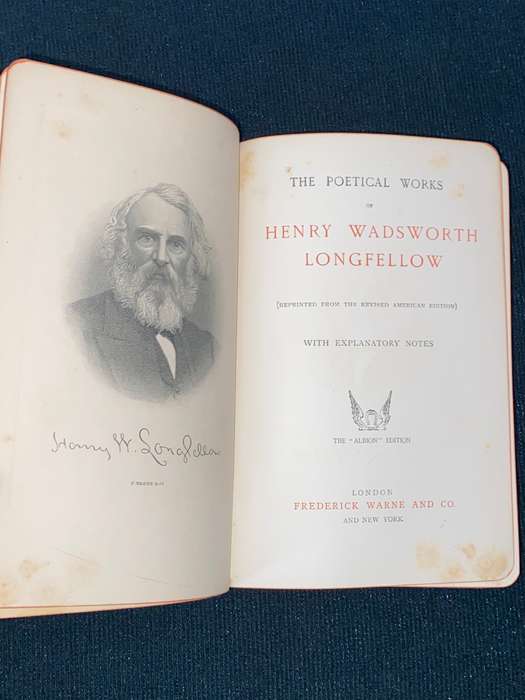 THE POETICAL WORKS OF HENRY WADSWORTH LONGFELLOW THE ALBION EDITION