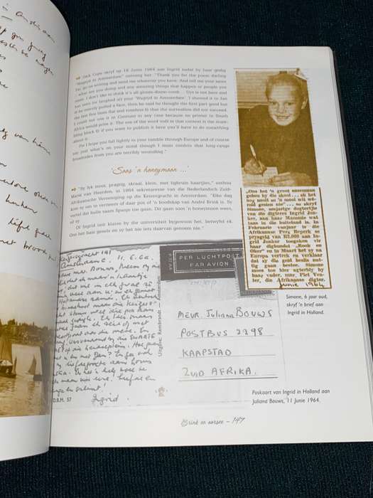 INGRID JONKER BEELD VAN 'N DIGTERSLEWE SAAMGESTEL DEUR PETROVNA METELERKAMP SIGNED
