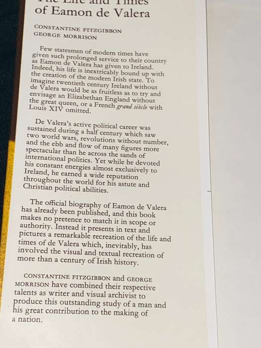 THE LIFE AND TIMES OF EAMON DE VALERA