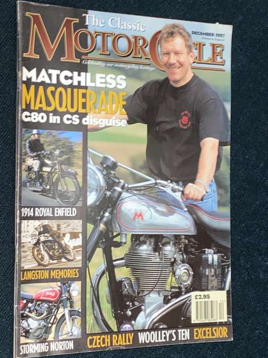 THE CLASSIC MOTORCYCLE DECEMBER 1997
