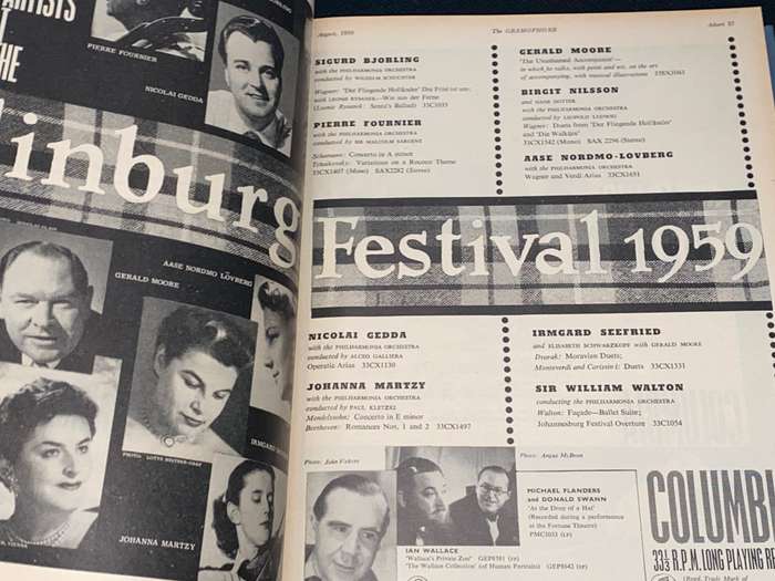 THE GRAMOPHONE MAGAZINE JULY - DEC 1960 BOUND