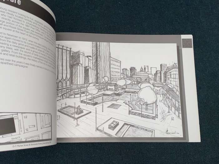 GOLD IN GRAPHITE JOZI SKETCHBOOK