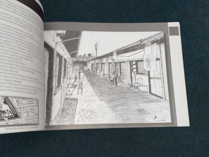 GOLD IN GRAPHITE JOZI SKETCHBOOK