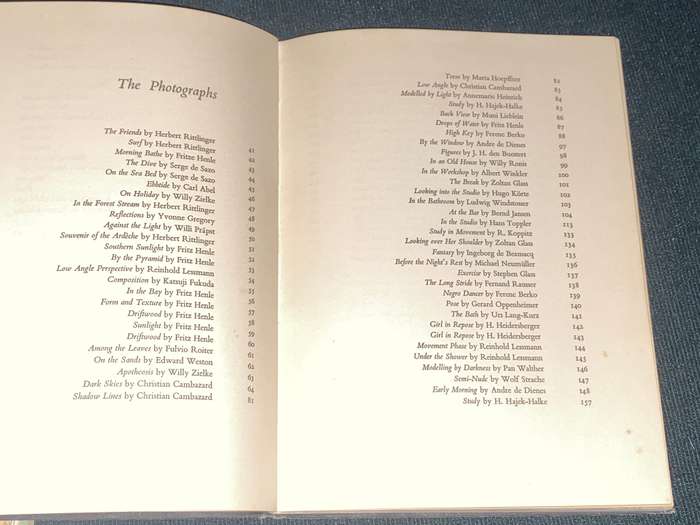 THE PHOTOGRAPHER AND THE NUDE BY HERBERT RITTLINGER