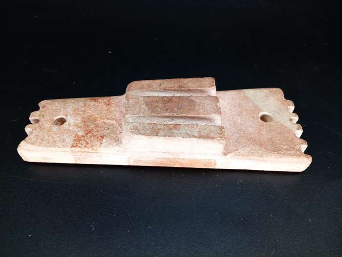 Vintage! Jerusalem -  Judaica - Stone - Mezuzah Case (Without Parchment)