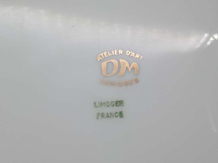 Vintage! French - Decorative Plate - Limoges France - Chartres Cathedral
