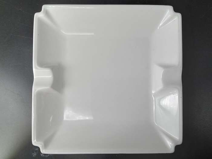 Vintage! France - Villeroy & Boch - Square Porcelain Ashtray