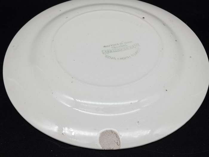 Vintage!  England - Plex Pottery - Dickens Series - Little Nell & Her Grandfather - Small Plate