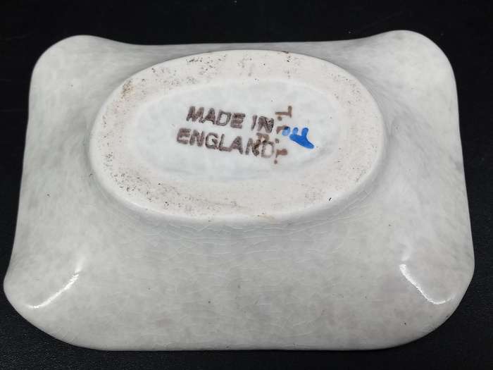Vintage!  England - Charlotte Rhead - Bursley Ware -  TL2 pattern - Small Rectangular Flared Bowl