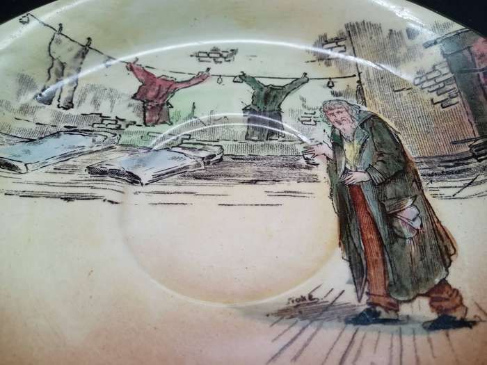 Vintage! Royal Doulton Saucer Dickens- Ware Fagin-D5175