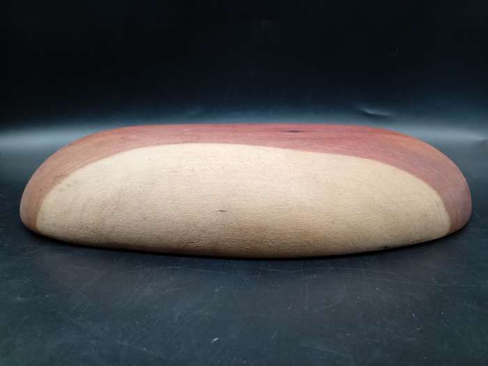 Vintage! Oval Shaped  Wooden Serving Bowl 25cm