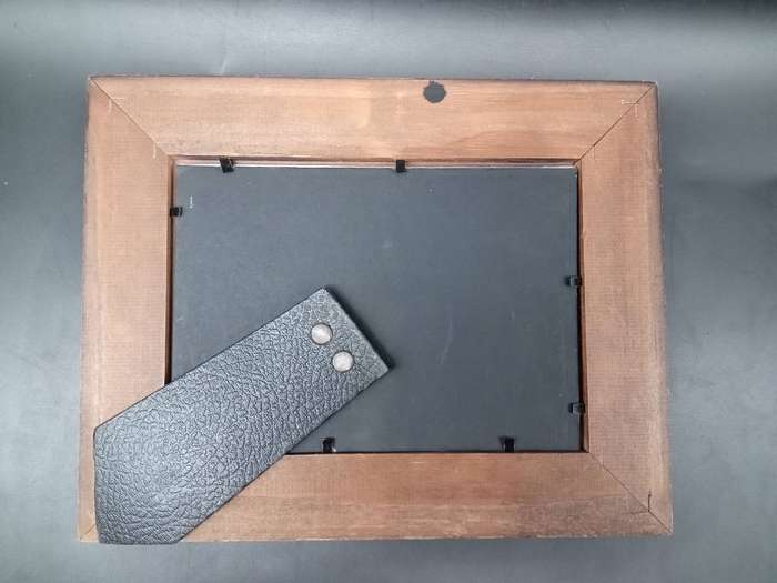 Vintage! Wooden - Geometric - Tribal -  Desktop Photo Frame