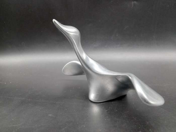 Vintage! Hoselton Flying Canada Goose Sculpture