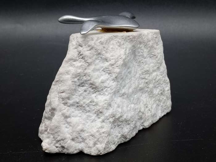 Vintage! 1990s Hoselton Aluminum Bird Sculpture