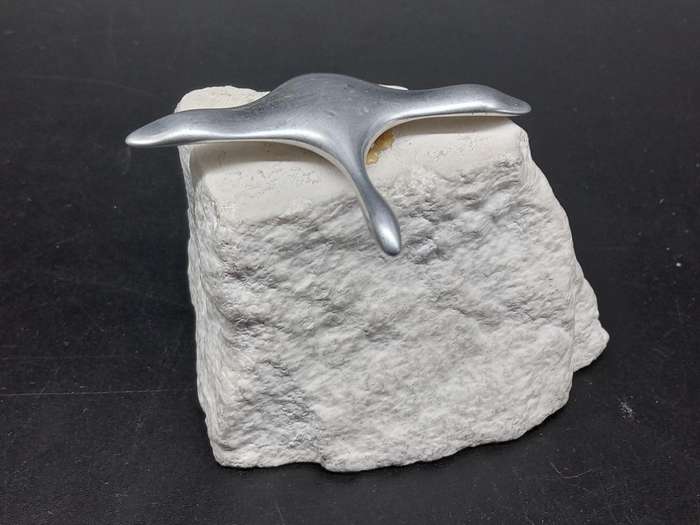 Vintage! 1990s Hoselton Aluminum Bird Sculpture