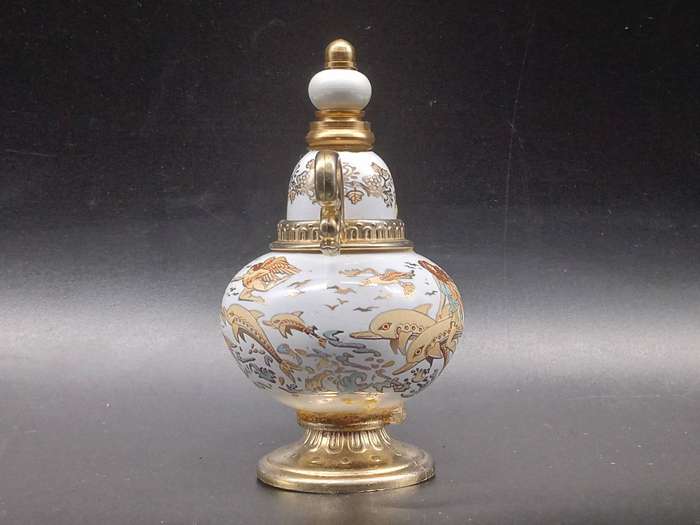 Vintage! - Greece - Pallini Attiki -  Hand Made - Venus Type  - Perfume Bottle (Empty)