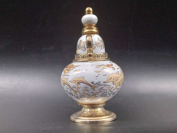 Vintage! - Greece - Pallini Attiki -  Hand Made - Venus Type  - Perfume Bottle (Empty)