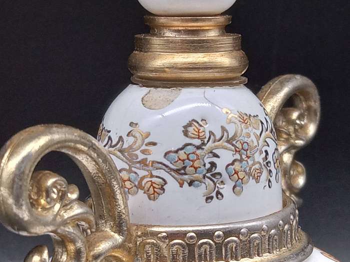 Vintage! - Greece - Pallini Attiki -  Hand Made - Venus Type  - Perfume Bottle (Empty)