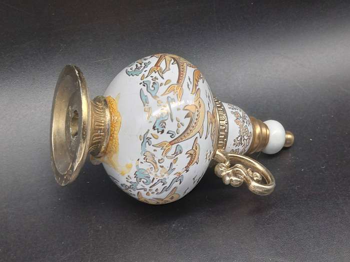 Vintage! - Greece - Pallini Attiki -  Hand Made - Venus Type  - Perfume Bottle (Empty)