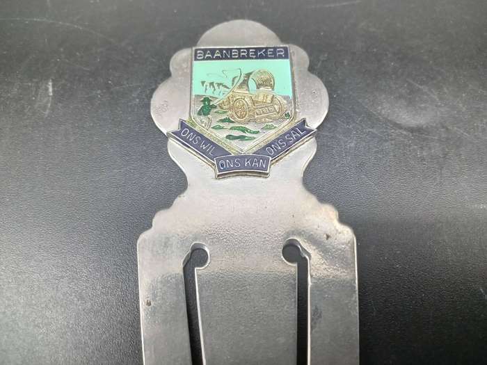 Vintage! Chrome - Laerskool Baanbreker - Souvenir - Book Mark