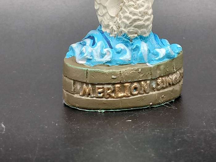 Vintage! Singapore - Souvenir - Merlion - Lion - Resin Statue
