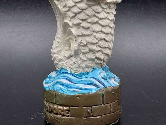 Vintage! Singapore - Souvenir - Merlion - Lion - Resin Statue
