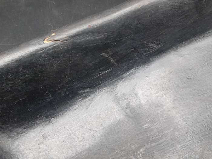 Vintage!  African Wooden Bowl, Black Trough, Serving Tray.