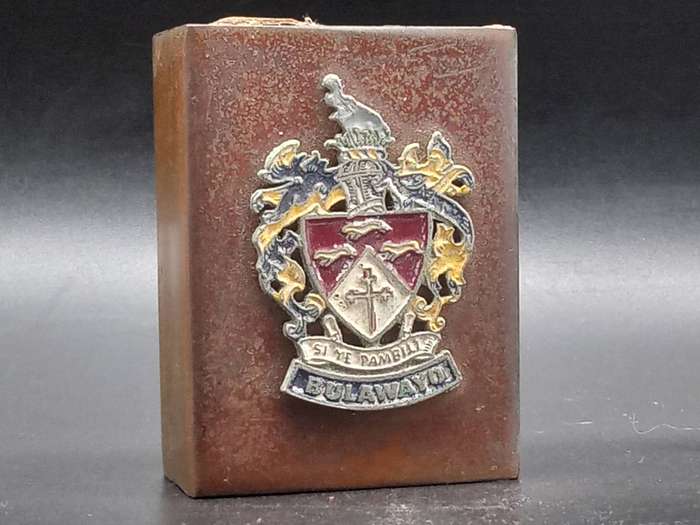 Vintage! Copper- Matchbox Holder - Bulawayo