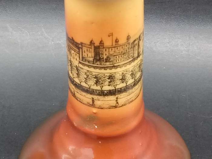 Vintage!  Gemma - Porcelain - Tower of London - Candle Holder.