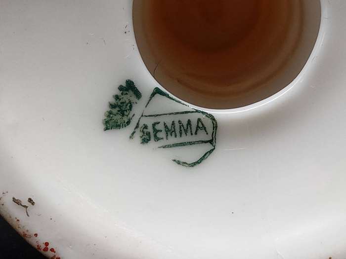 Vintage!  Gemma - Porcelain - Tower of London - Candle Holder.