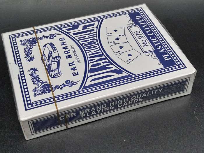 Motor BRAND - Playing Cards - No. 976 - High Quality - Blue Coated Deck