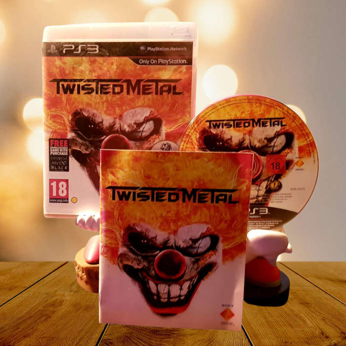 Twisted Metal PS3 Game Complete in Box Very Good Condition Vehicle Combat Mayhem