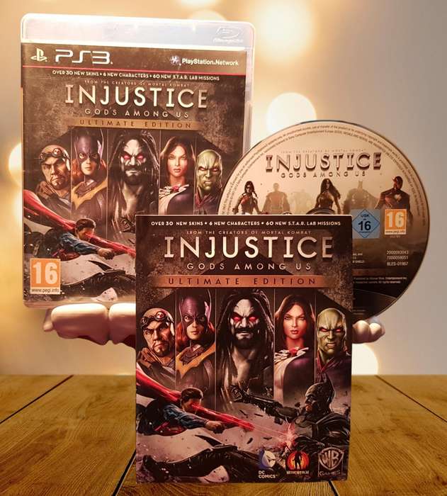 Injustice Gods Among Us Ultimate Edition PS3 Game Complete in Box Very Good Condition