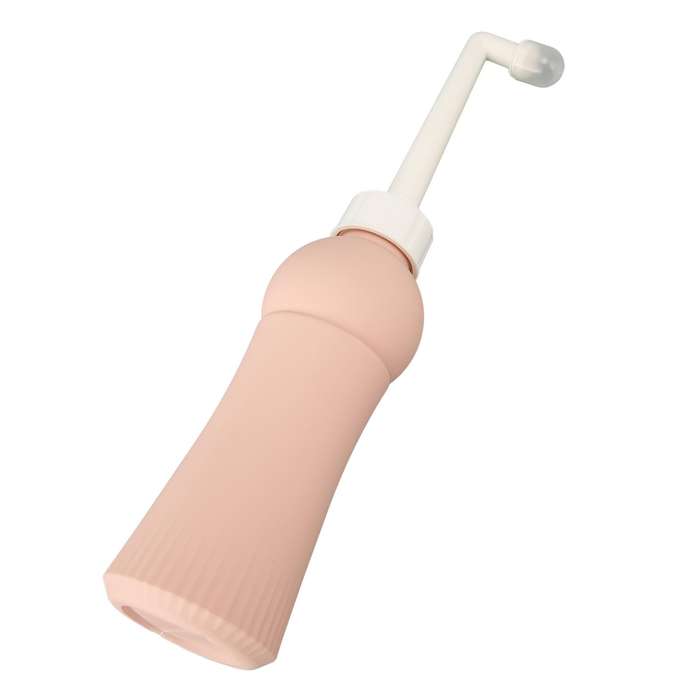 Portable Vaginal Irrigation Wash for Women 500ML Pink Bidet Intimate Cleanser